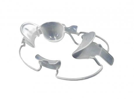 Ретрактор (роторасширитель) 4-х сторонний с блокировкой языка размер L (YDM)